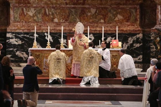Cardinal_Raymond_Burke_gives_the_final_blessing_during_the_Summorum_Pontificum_Pilgrimage_Mass_in_Rome_on_Oct_25_2014_Credit_Daniel_Ib__ez_CNA_CNA_10_27_14